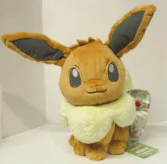 バンプレスト 一番くじ ポケットモンスター Pokemon Eievui&Antique ラストワン賞イーブイおすましぬいぐるみ ラストワンver.