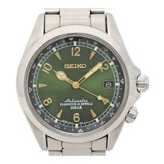 セイコー メカニカル アルピニスト デイト SARB017 自動巻き ステンレススティール メンズ SEIKO【中古】 【時計】