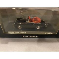 Porsche 356 Cabriolet 1954 色：Black メーカー：ミニチャンプス 新品未使用 1/43ミニカー