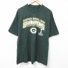 グリーンベイパッカーズ スーパーボウルXLVチャンピオンズシャツ