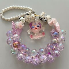 ☆ハンドメイドＳＰ人形☆リース☆ファンシーデコレーション☆1点限り☆