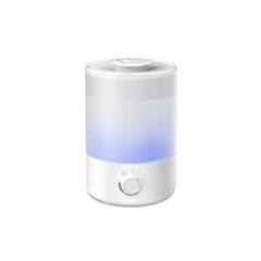 【2025新登場・ダブル吹出口・3.5L】 加湿器 大容量 UVライト除菌 超音波式 加湿器 卓上 アロマ対応 上から注水 かしつき 無階段ミスト調整 54時間連続作動 空焚き防止 水漏れ防止 吹出口360° 乾燥対策/花粉症対策 静音 寝室/オフィス/会 1