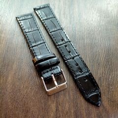 アリゲーター型押し 本革時計ベルト 16mm 18mm 20mm - メルカリ