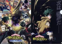 【中古】クリアファイル 集合 A4クリアファイル2枚セット 「劇場版 僕のヒーローアカデミア THE MOVIE ユアネクスト×ピザーラ」 メニュー有償特典