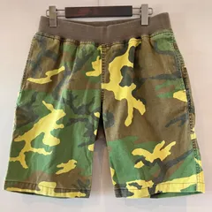 00's THE NORTH  FACE ザノースフェイス トレッキングショーツ ハーフパンツ 短パン ウッドランドカモ 迷彩 グリーン系 緑 メンズ XLサイズ