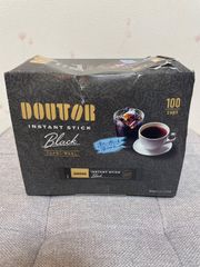 ドトール　インスタントスティック　ブラック　100本入り　箱潰れ