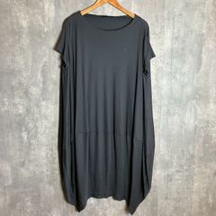 ヴィヴィアンウエストウッド レッドレーベル 半そでワンピース  コクーンシルエット変形 オーブ 切替し 灰色 Lサイズ相当 ★お値段交渉を受け付けます。