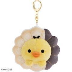 [신품·무료우송] 리락쿠마 매달려 봉제인형(키이로이트리(엔젤 프렌치)·리락쿠마×미스터 도넛) MV26901