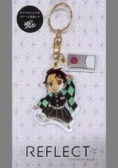 【中古】キーホルダー・マスコット(キャラクター) 竈門炭治郎 リフレクトキーホルダー 「鬼滅の刃 ジャンプショップフェア」