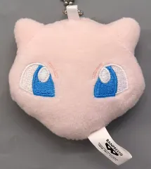 【中古】キーホルダー ミュウ ボールチェーン付きフェイスぬいぐるみ～キャプテンピカチュウ・ヤドン・ミュウ・パモ～ 「ポケットモンスター」