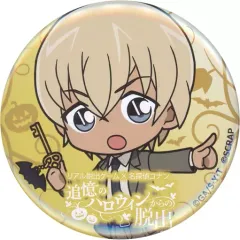 【中古】バッジ・ピンズ 安室透 「リアル脱出ゲーム×名探偵コナン 追憶のハロウィンからの脱出 缶バッジ」