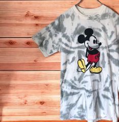 ディズニー ミッキーマウス Tシャツ｜タイダイ柄・両面プリント