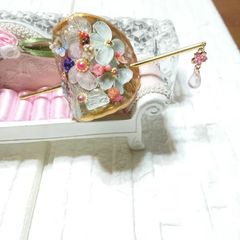 ヘアアクセサリー マジェステ お花いっぱい№265