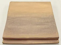 平和屋着物＊夏物　織物一筋名門　織悦　全通柄　本袋帯　花唐草文　金糸　証紙付き　正絹　逸品　DAAW4197cm 平和屋着物＊夏物 織物一筋名門 織悦 全通柄 本袋帯 花唐草文 金糸