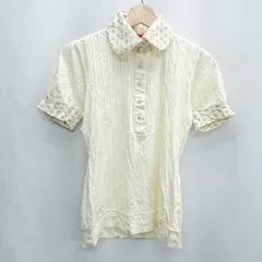 ◇ ⊂ Φ PUMA プーマ ブランド刺<!-利用不可文字-!>ロゴ 半袖 カットソー サイズM イエロー レディース E  【1502060004435】