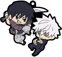 【中古】キーホルダー 五条悟＆伏黒甚爾 「呪術廻戦 第2期 懐玉・玉折 ラバーマスコット バディコレ 第四弾」