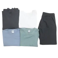 アーバンリサーチ サニーレーベル URBAN RESEARCH Sonny Label 他 5点セット おまとめ パンツ Tシャツ ニット 半袖 長袖 無地 M～Lサイズ 黒 青 白 緑 グレー X