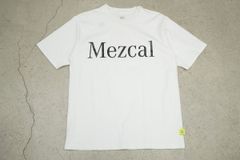 美品 LOOSE JOINTS ルーズ ジョインツ Beauty&Youth 別注 mezcal プリント 半袖 Tシャツ カットソー サイズM 白 1020O★2