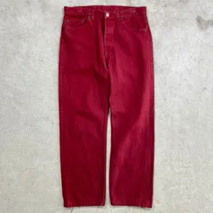 90年代 USA製 Levi's リーバイス 501 ストレート カラーデニムパンツ メンズW30相当 
