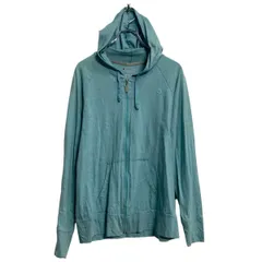 champion プリントスウェット パーカー チャンピオン レディース M ミントグリーン 薄手 古着卸 アメリカ仕入 a611-6458