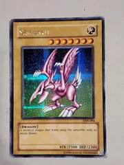 PSA9  遊戯王 英語 EU版 ホーリーナイトドラゴン  ラベルエラー 遊戯王 ホーリー・ナイト・ドラゴン/シークレット/英語