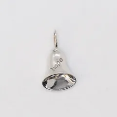 【研磨済】COMME CA DU MODE シルバー925 ペンダントトップ ベル ネックレスチャーム コムサデモード