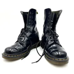 Dr.Martens ドクターマーチン　10ホール　ブーツ　ハイカット　シューレース　25.5cm ブラック