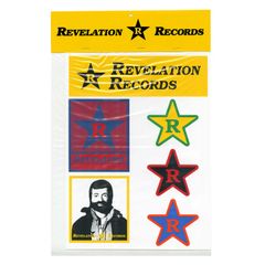 REVELATION RECORDS ロゴステッカーパック 新品 正規品 NYHC パンク
