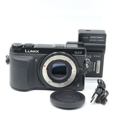 【良品】パナソニック ミラーレス一眼カメラ ルミックス GX7 ボディ ブラック DMC-GX7-K