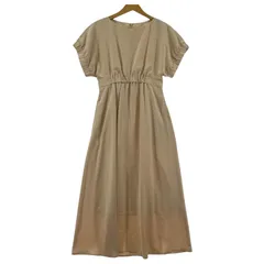 URBAN RESEARCH アーバンリサーチ フレアワンピース sizeOne/ベージュ