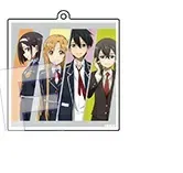 ユウキ アスナ キリト シノン ソードアート・オンライン -フルダイブ- TRCDアクリルチャーム B ソングコレクションII 制服 ユウキ アスナ キリト シノン グッズ アクリルチャーム チャーム キーホルダー SAO