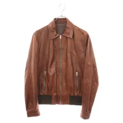 Martin Margiela 14 (マルタンマルジェラ) 06SS レザージャケット ジップアップ 28 AM005のサムネイル