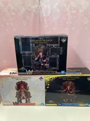 【広店】開封　3体セット 一番くじ キングダムハーツ　20th Anniversary A賞　B賞　ラストワン賞　ソラ　カイリ【713-1069】