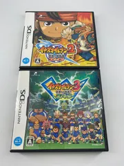 DS 2本セット イナズマイレブン2 脅威の侵略者 ファイア 3 世界への挑戦 スパーク