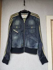 【限定品・希少】adidas/DIESEL コラボ　ジャケット　デニム　S 限定品・希少】adidas/DIESEL コラボ ジャケット デニム S