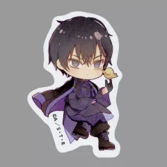 【中古】シール・ステッカー 雲雀恭弥 「家庭教師ヒットマンREBORN!×animatecafe トレーディングダイカットステッカー」