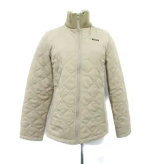 エーグル AIGLE キルティングジャケット 中綿ジャケット スタンドカラー ミドル丈 S ベージュ /HO13のサムネイル