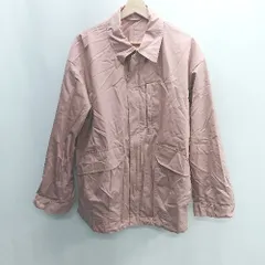 ◇ ⊇ UNIQLO ユニクロ 長袖 パーカー サイズM ピンク系 メンズ E  【1410290044674】