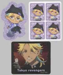 【中古】シール・ステッカー 灰谷竜胆 ステッカーコレクション(3枚入り) 「東京リベンジャーズ in ナンジャタウン 2024」