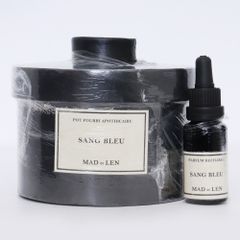 未使用 MAD ET LEN ポットポプリ アンバー SANG BLEU プチサイズ