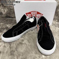 【未使用】Supreme×VANS/シュプリーム×バンズ Skate Sid S Fuck Em Black/スケート シド ファックエム ブラック VN000MQ8CJK/26.0