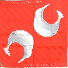 ルイヴィトンカップ2000  記念スカーフ　《希少》新品•未使用レディース