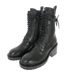37 新品 ANN DEMEULEMEESTER レースアップ アンクルブーツ 37 新品 ANN DEMEULEMEESTER レースアップ アンクルブーツ
