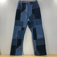 Needles ストライプパンツ XS 青 2025年最新】needles トラックパンツ xs ブルーの人気アイテム