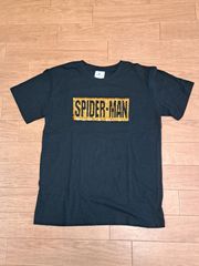 ⭐中古超美品⭐USJ マーベル スパイダーマン スパンコール 切り替え キラキラ Tシャツ M~Lサイズ相当