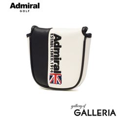 アドミラルゴルフ ヘッドカバー メンズ レディース パターカバー マレット Admiral GOLF ブランド 大人 ゴルフ かっこいい マレット型 パター カバー おしゃれ 軽量 軽い マグネット式 ロゴ ゴルフ用品 ADMG3BH4