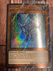 遊戯王　 英語版 水征竜－ストリーム プラチナシークレットレア