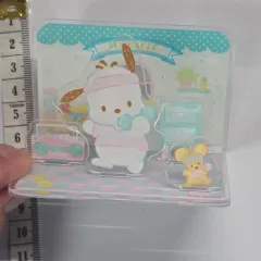 ポチャッコ サンリオ ミニ アクリル ディスプレイ フィギュア アート ボード