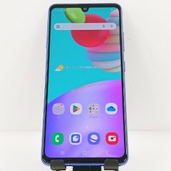 Galaxy A41 SCV48 au ブルー 送料無料 本体 c11948