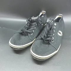 ◇ Θ FRED PERRY フレッドペリー スニーカー サイズUK10 ブラック メンズ E  【1504240000879】のサムネイル